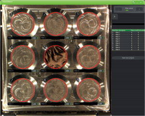 software pro průmyslový skenovací elektronový mikroskop pro automatizovanou kontrolu kvality